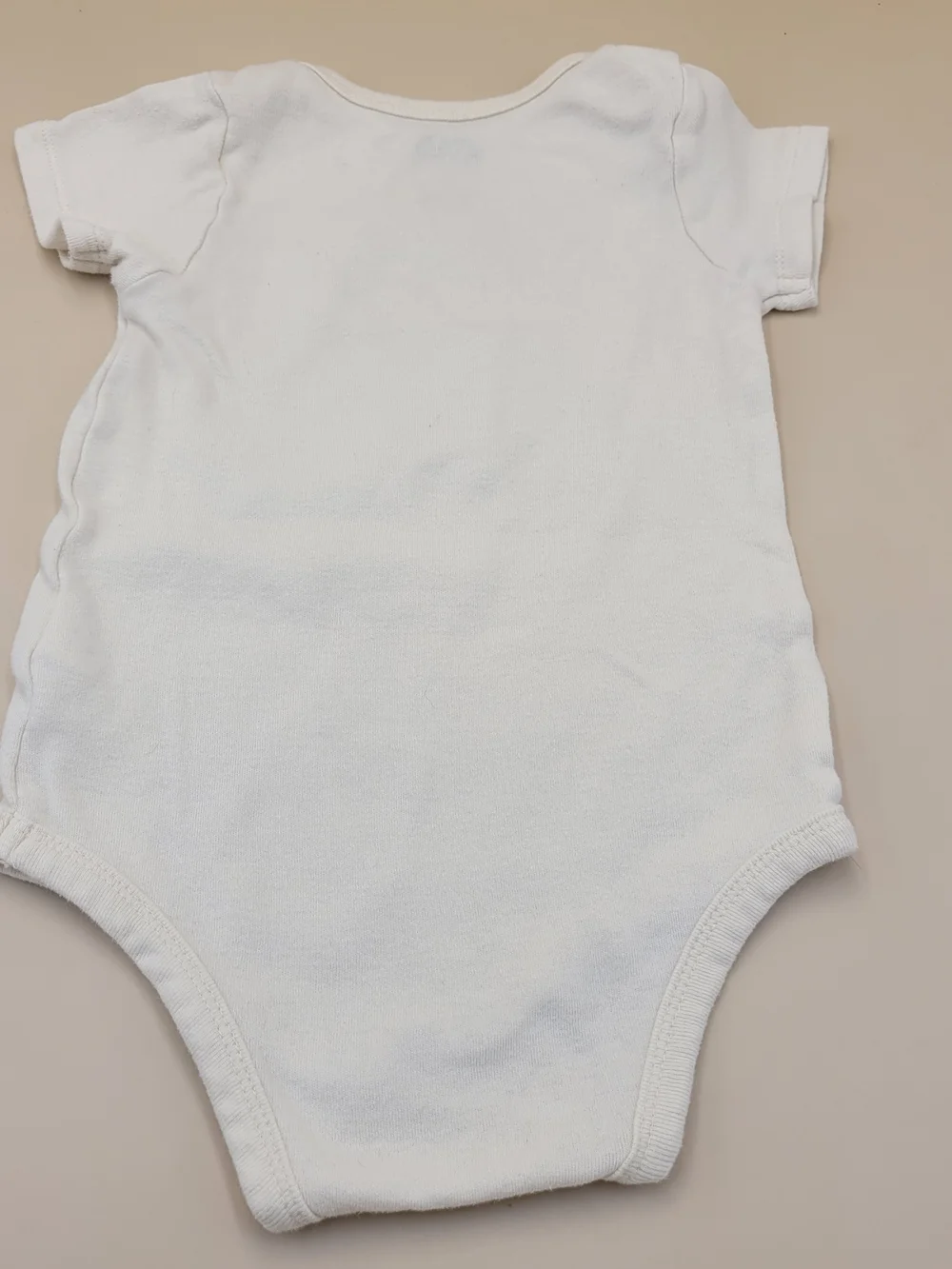 Star Wars Cream Infant Bodysuit with Black Logo 